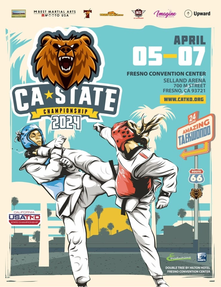 USA Taekwondo 2024 USATKD California State Championships